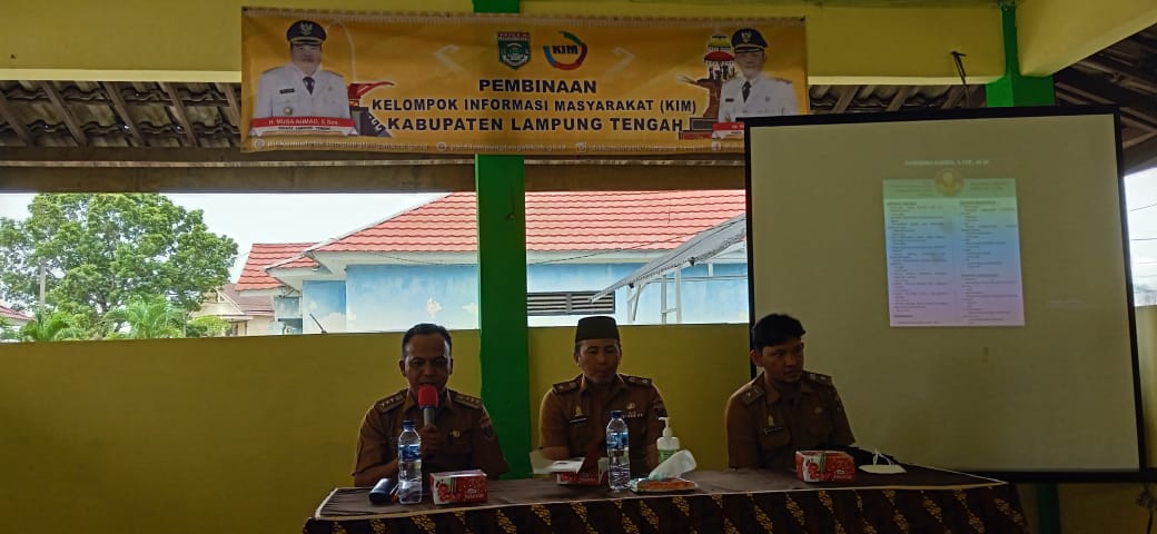 PEMBINAAN KELOMPOK INFORMASI MASYARAKAT (KIM) KABUPATEN LAMPUNG TENGAH